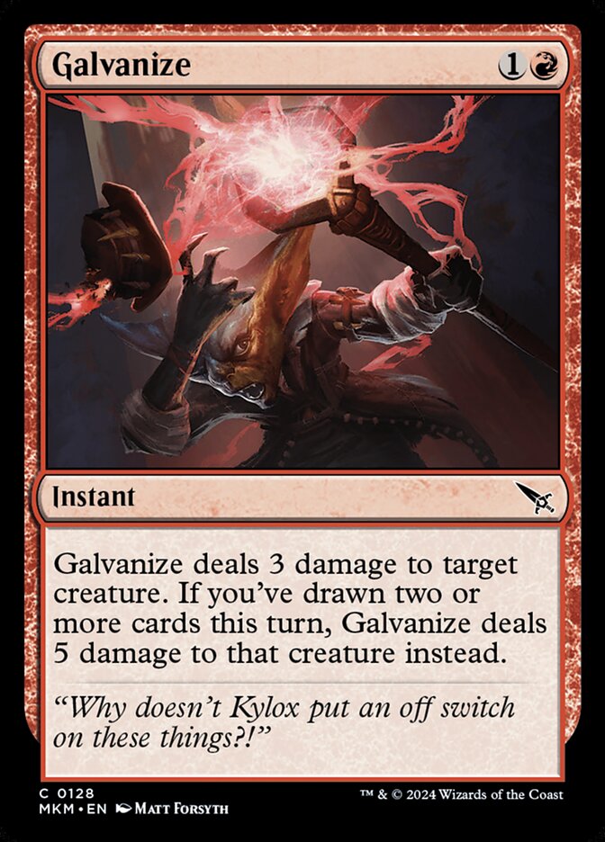 Galvanize - (Foil): Murders at Karlov Manor