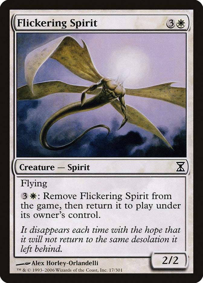 Flickering Spirit: Time Spiral