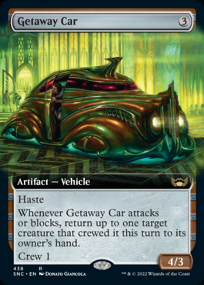Getaway Car (Extended Art) - (Foil): Streets of New Capenna