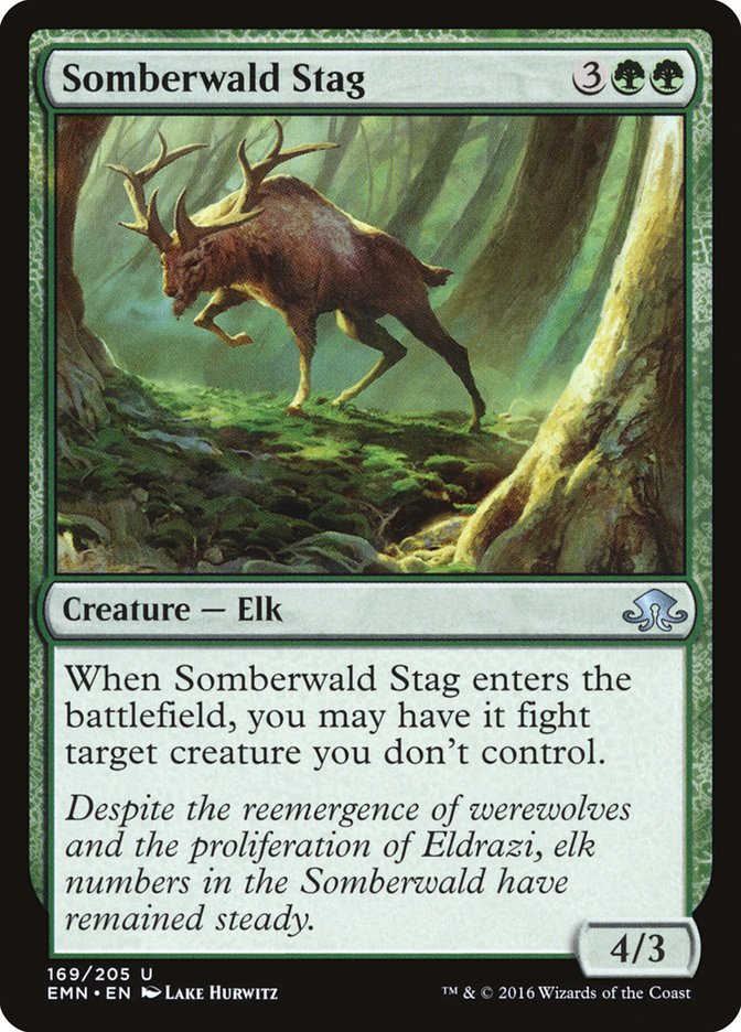 Somberwald Stag - (Foil): Eldritch Moon