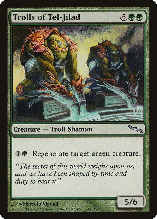 Trolls of Tel-Jilad - (Foil): Mirrodin