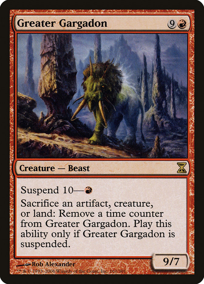Greater Gargadon: Time Spiral