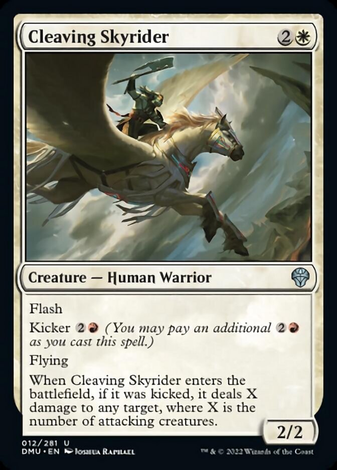 Cleaving Skyrider - (Foil): Dominaria United