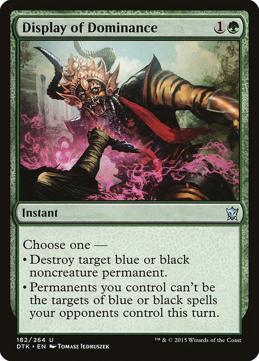 Display of Dominance - (Foil): Dragons of Tarkir