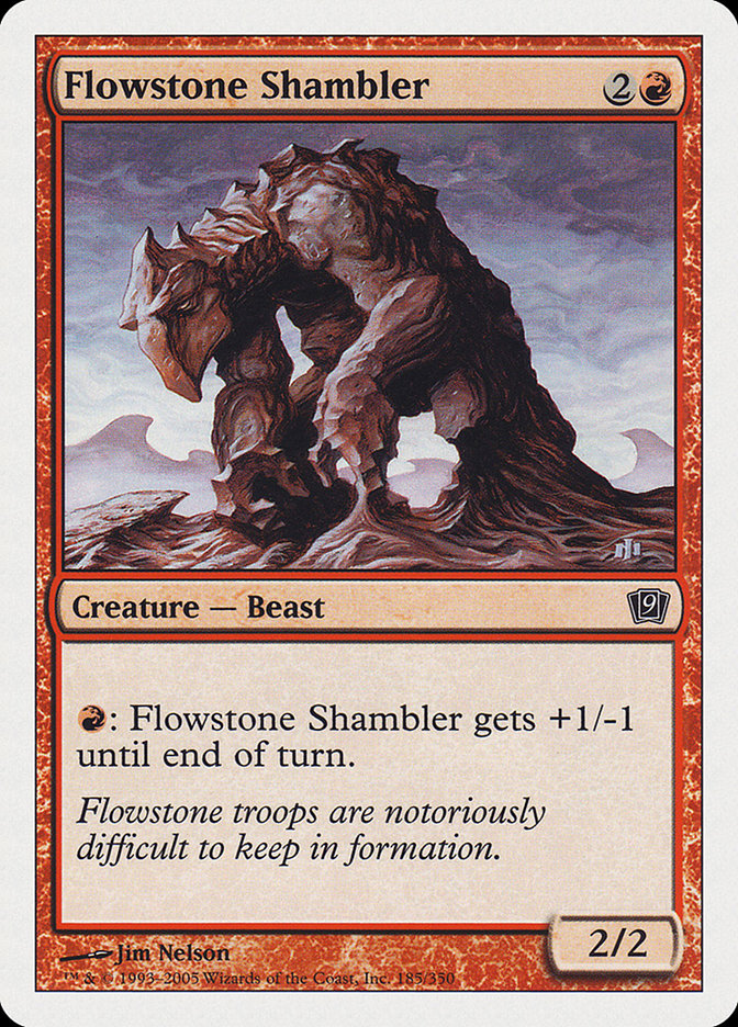 Flowstone Shambler: Ninth Edition