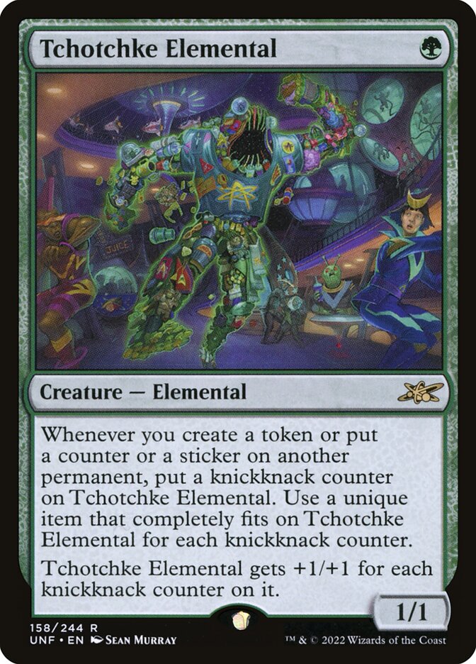 Tchotchke Elemental: Unfinity