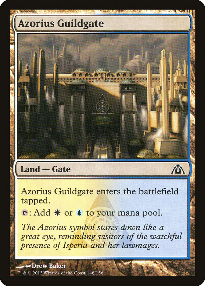 Azorius Guildgate: Dragon's Maze