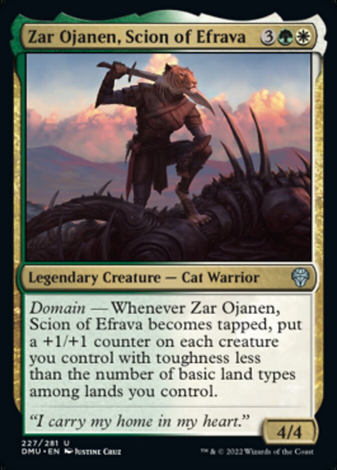 Zar Ojanen, Scion of Efrava: Dominaria United