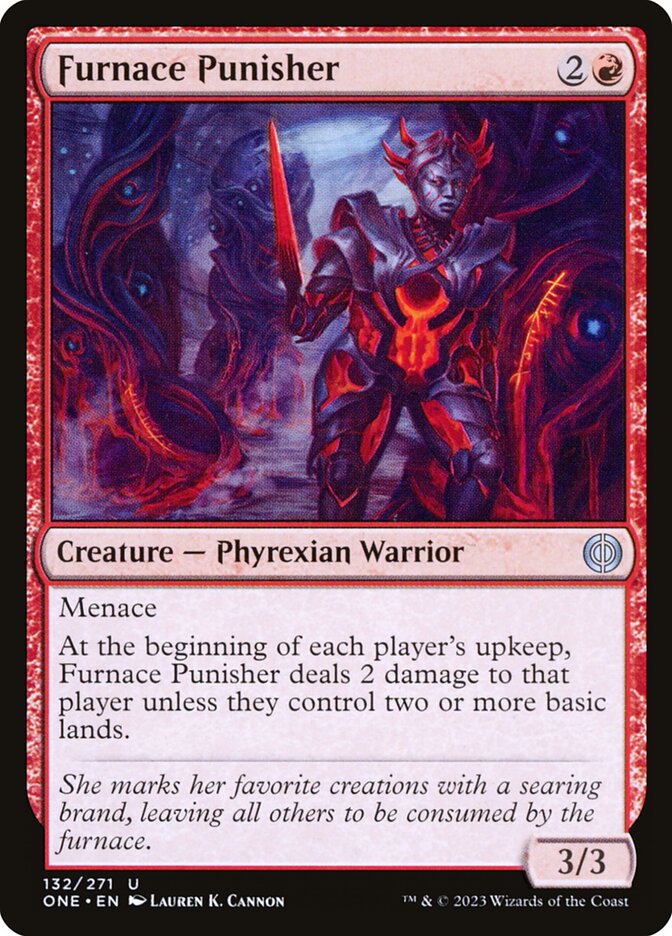 Furnace Punisher - (Foil): Phyrexia: All Will Be One