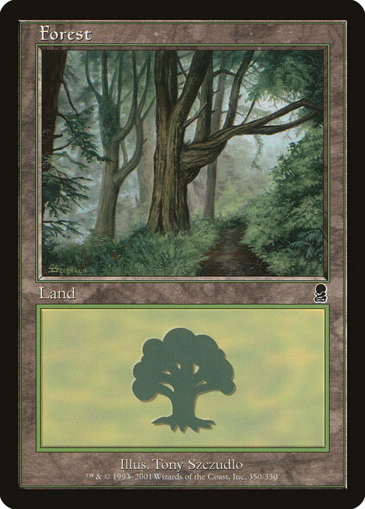 Forest (#350) - (Foil): Odyssey