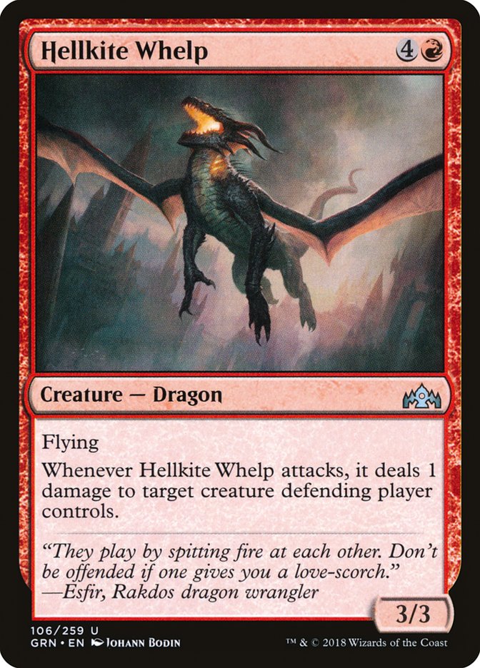 Hellkite Whelp: Guilds of Ravnica