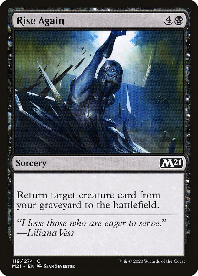 Rise Again - (Foil): Core Set 2021