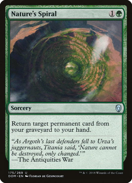 Nature's Spiral - (Foil): Dominaria
