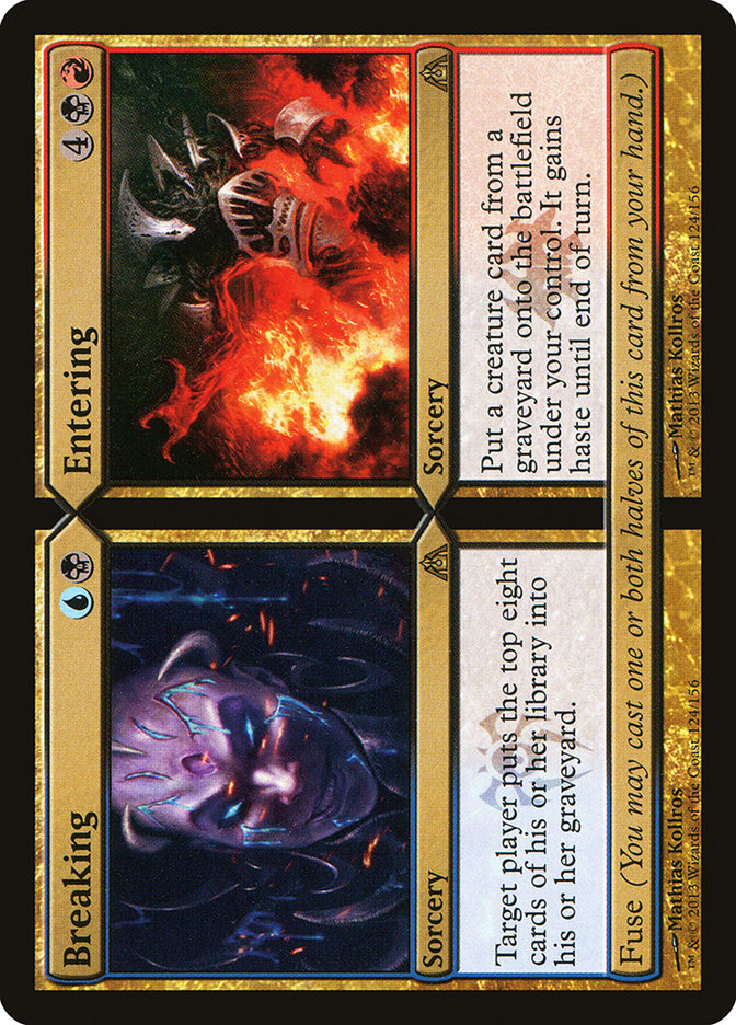 Breaking // Entering - (Foil): Dragon's Maze