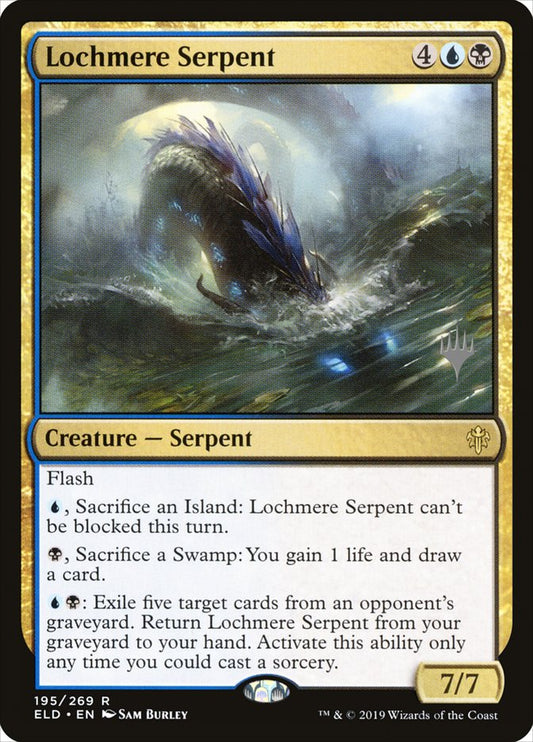 Lochmere Serpent (Promo Pack) (Throne of Eldraine): Throne of Eldraine Promos
