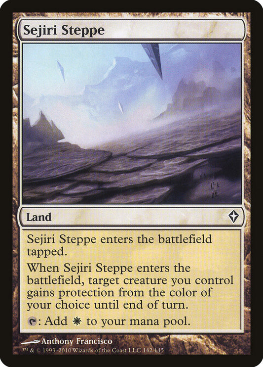 Sejiri Steppe - (Foil): Worldwake