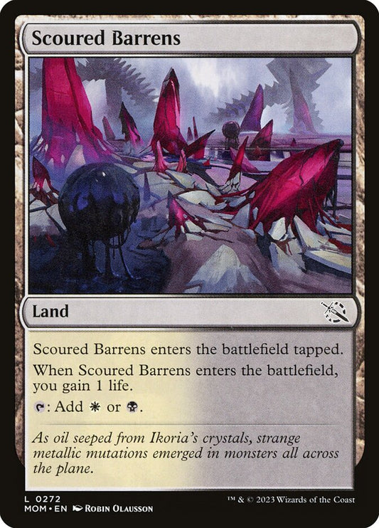 Scoured Barrens: March of the Machine