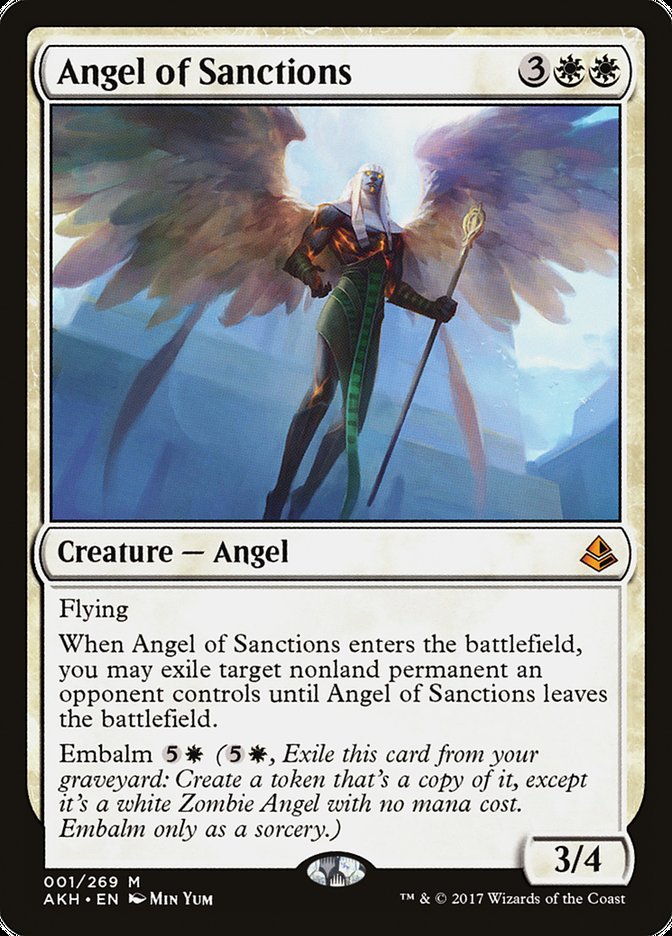 Angel of Sanctions - (Foil): Amonkhet