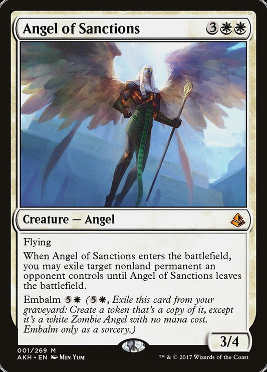 Angel of Sanctions - (Foil): Amonkhet