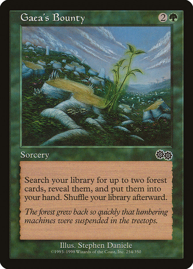 Gaea's Bounty: Urza's Saga