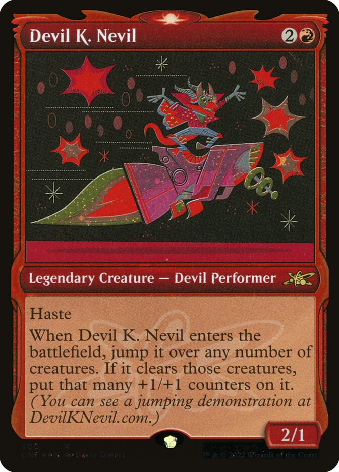 Devil K. Nevil - (Foil): Unfinity