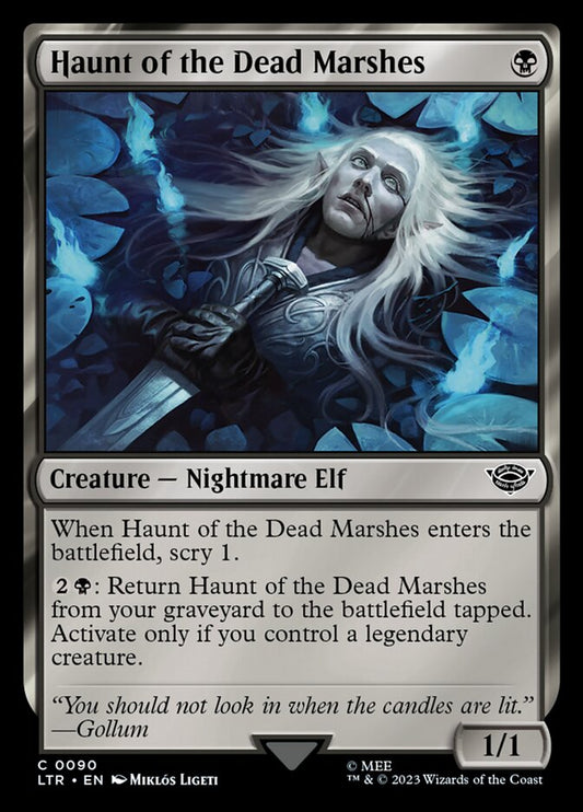 Haunt of the Dead Marshes - (Foil): The Lord of the Rings: Tales of Middle-earth
