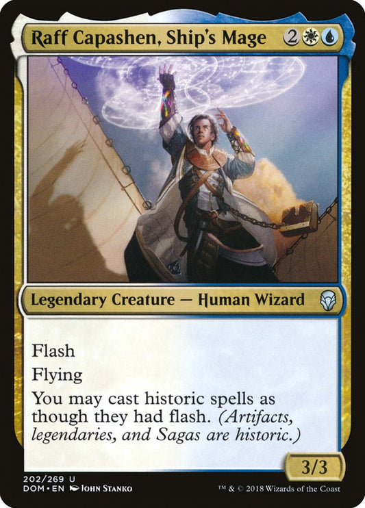 Raff Capashen, Ship's Mage - (Foil): Dominaria