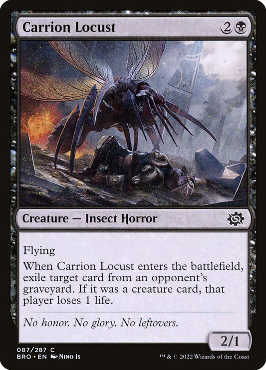 Carrion Locust - (Foil): The Brothers' War