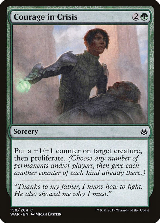 Courage in Crisis - (Foil): War of the Spark