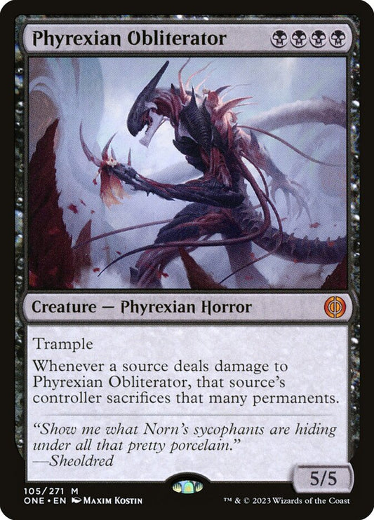 Phyrexian Obliterator - (Foil): Phyrexia: All Will Be One