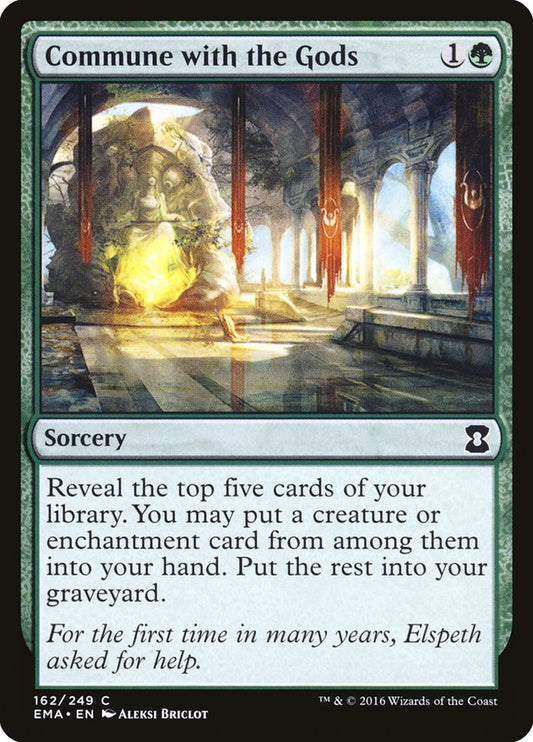 Commune with the Gods - (Foil): Eternal Masters