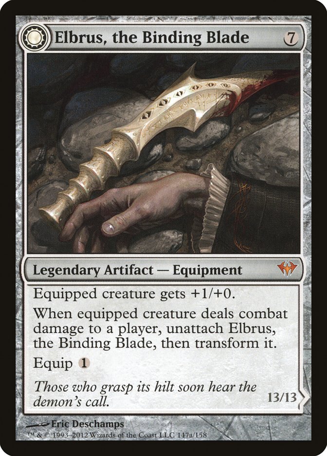 Elbrus, the Binding Blade // Withengar Unbound - (Foil): Dark Ascension