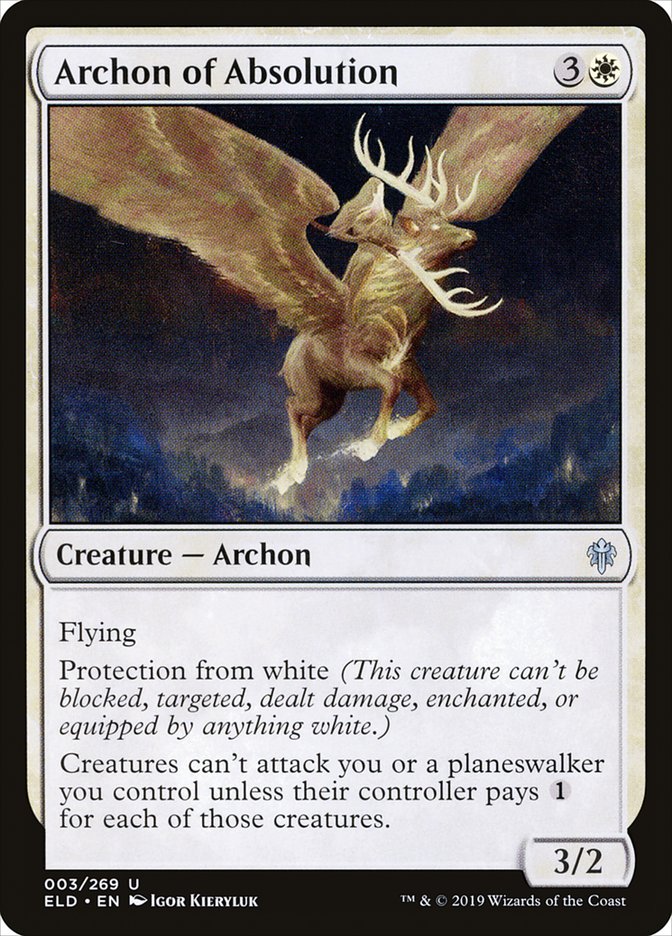 Archon of Absolution: Throne of Eldraine