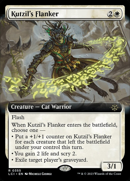 Kutzil's Flanker (Extended Art): Lost Caverns of Ixalan