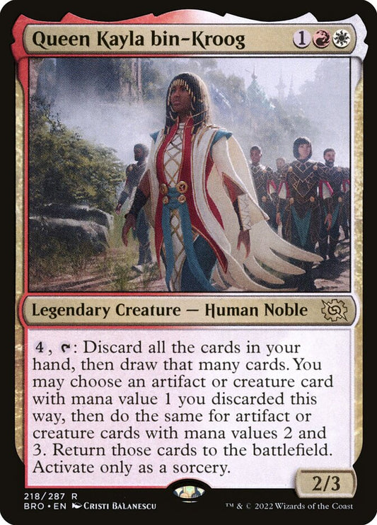 Queen Kayla bin-Kroog - (Foil): The Brothers' War