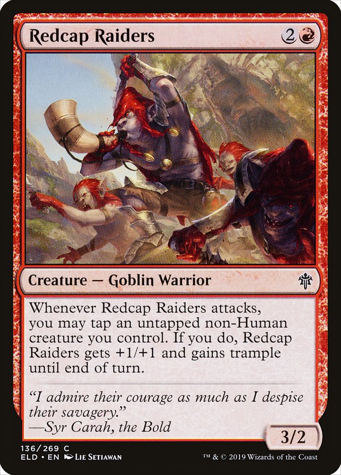 Redcap Raiders - (Foil): Throne of Eldraine