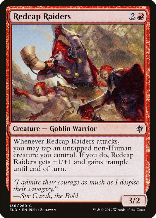 Redcap Raiders - (Foil): Throne of Eldraine