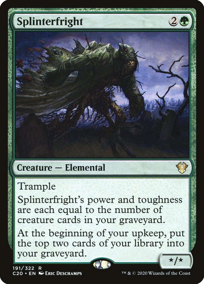 Splinterfright: Commander 2020