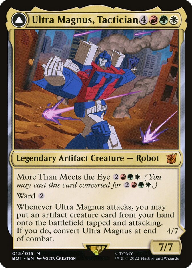 Ultra Magnus, Tactician // Ultra Magnus, Armored Carrier - (Foil): Transformers