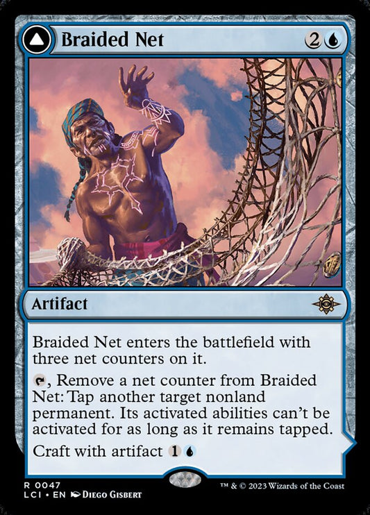 Braided Net // Braided Quipu - (Foil): Lost Caverns of Ixalan