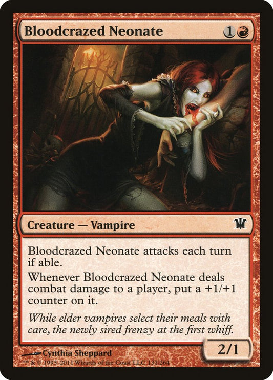 Bloodcrazed Neonate - (Foil): Innistrad