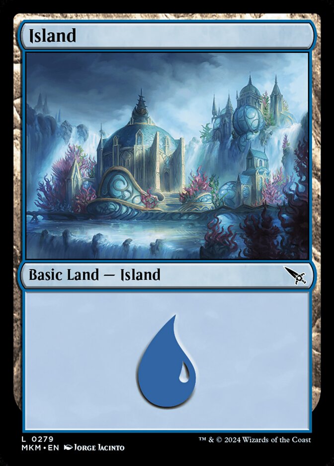 Island (#279) - (Foil): Murders at Karlov Manor