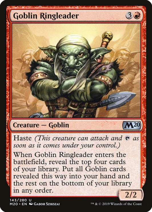 Goblin Ringleader: Core Set 2020