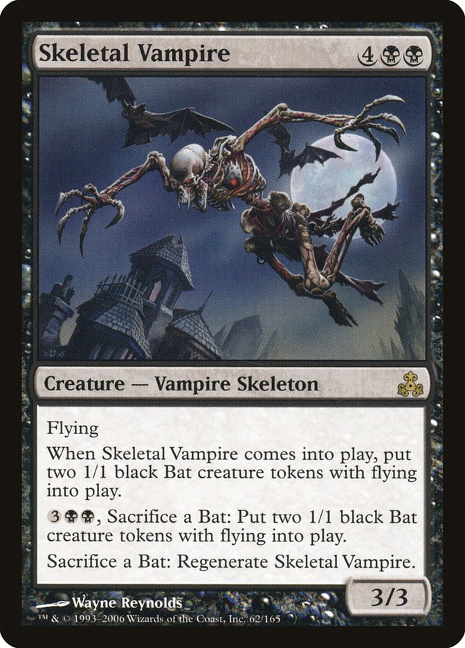 Skeletal Vampire - (Foil): Guildpact