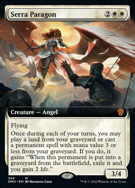 Serra Paragon (Extended Art) - (Foil): Dominaria United