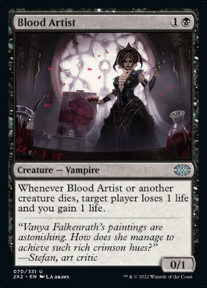 Blood Artist - (Foil): Double Masters 2022