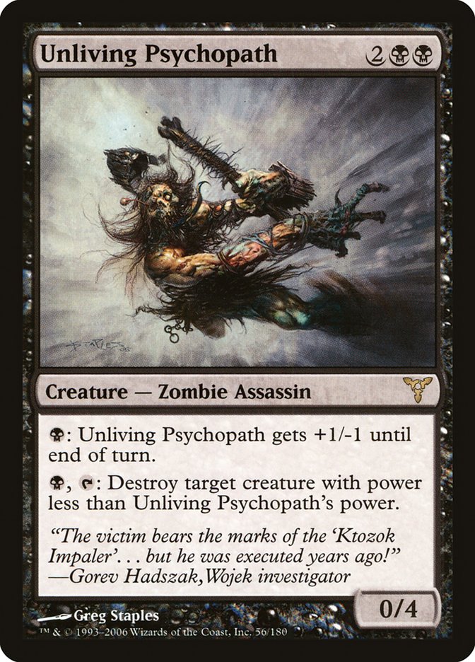 Unliving Psychopath - (Foil): Dissension