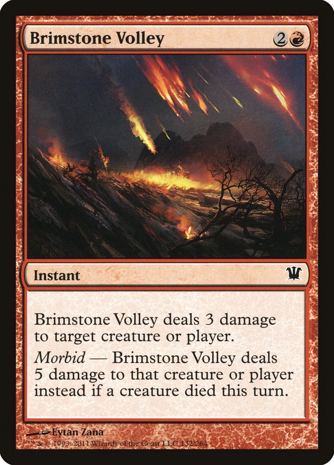 Brimstone Volley: Innistrad