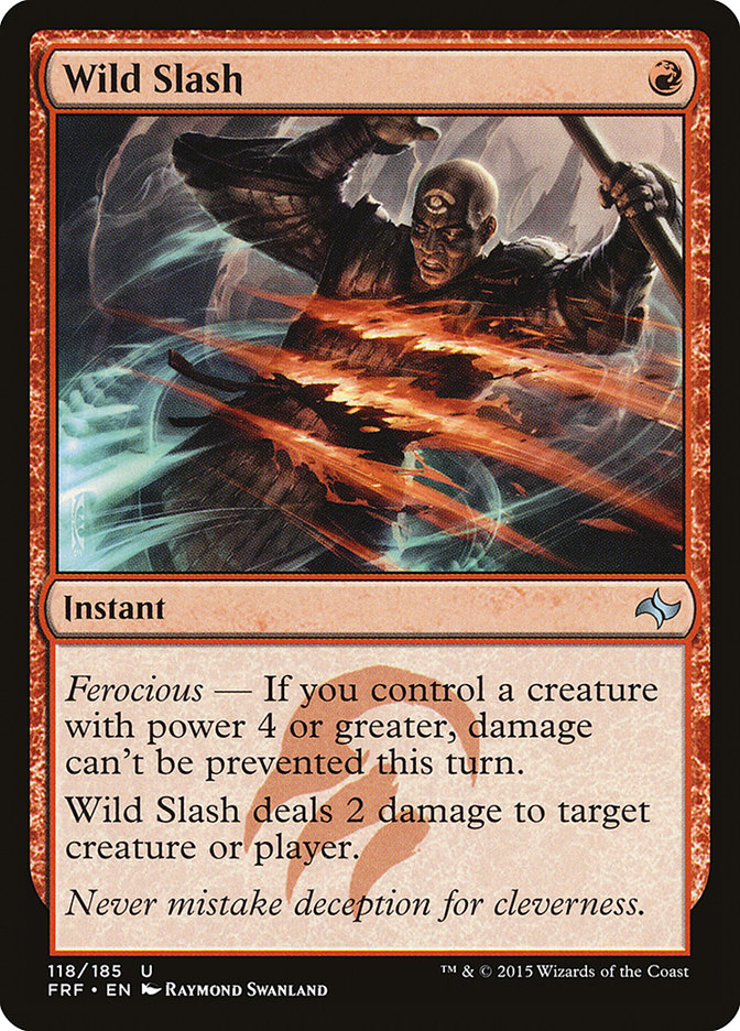 Wild Slash: Fate Reforged