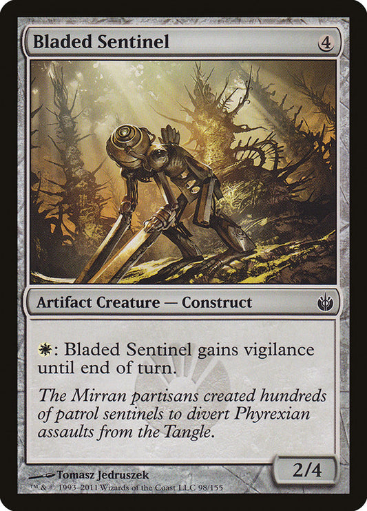 Bladed Sentinel - (Foil): Mirrodin Besieged